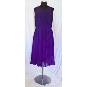 Flirty Pleated Dress from The Limited